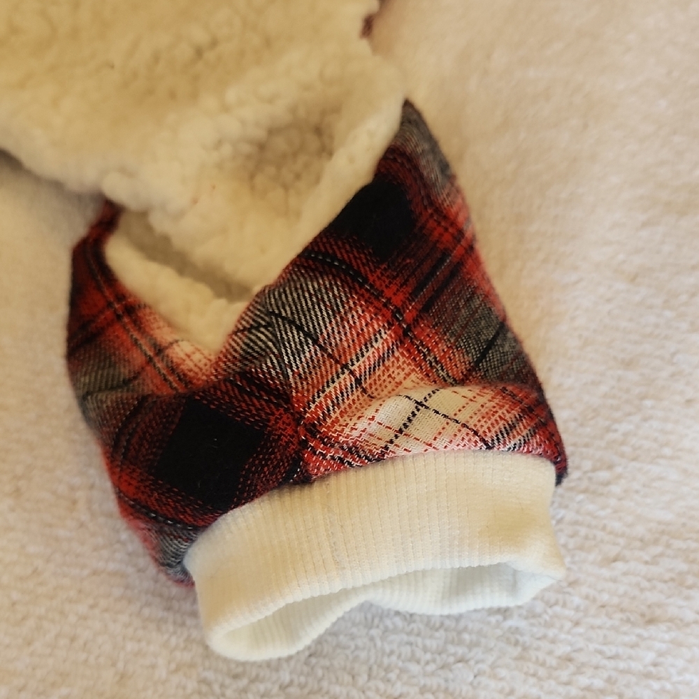Koolaburra Plaid Hooded Dog Sleepwear - Picture 6 of 16